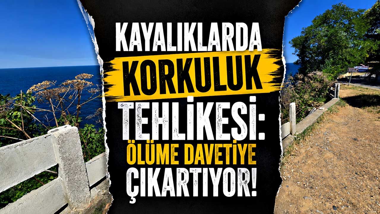 Kayalıklarda korkuluk tehlikesi: Ölüme davetiye çıkartıyor!