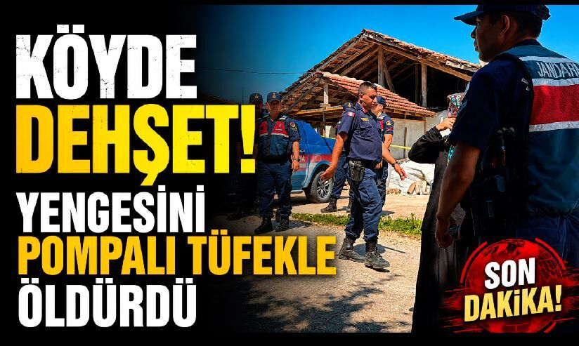 Arazi kavgası kanlı bitti: Yengesini pompalı tüfekle öldürdü