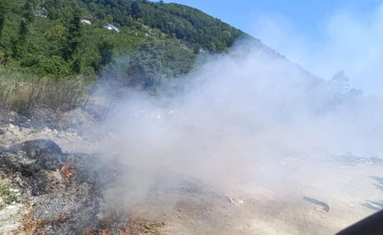 Mollabey Çöplük Yangini