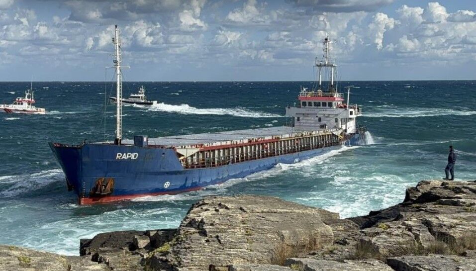 Karaya oturan "Rapid" gemisine alıcı çıkmadı
