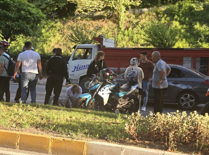 Tır Kavşağında Kaza 1