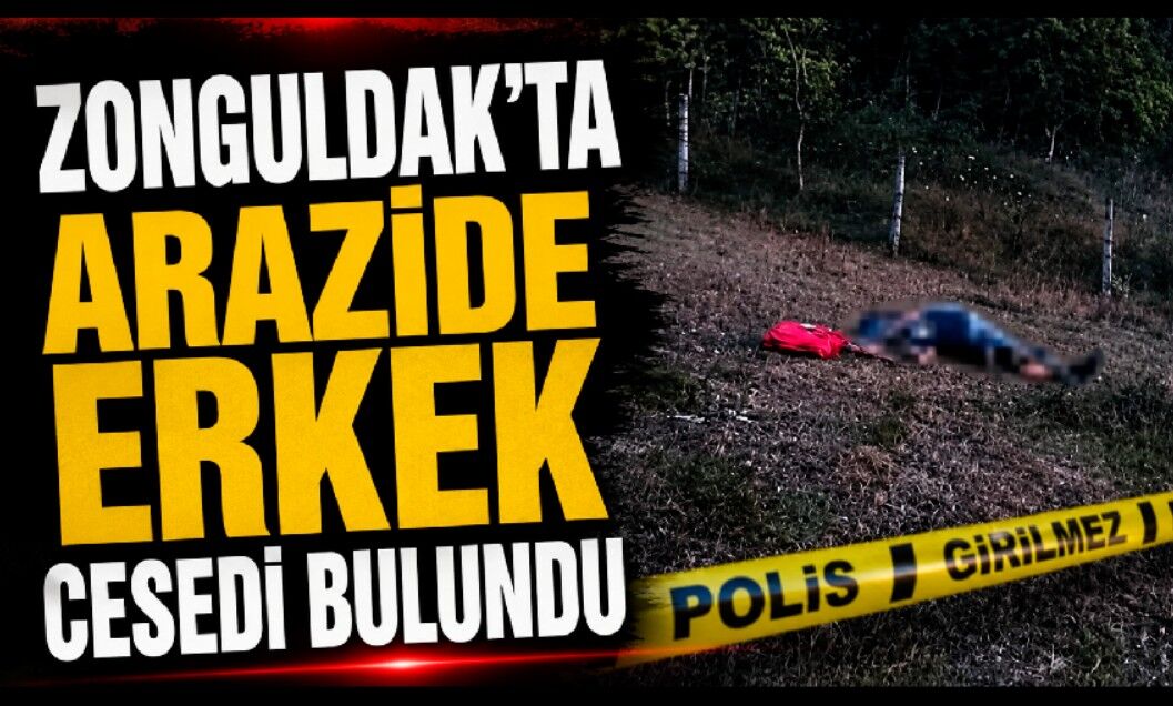 Zonguldak'ta arazide erkek cesedi bulundu