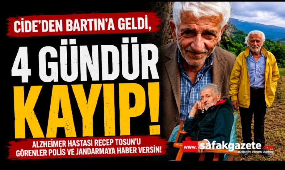 Bartın'da ekipler kayıp şahıs için alarma geçti