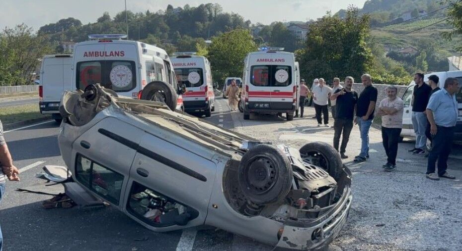 Düzce Zonguldak Yolu Kaza