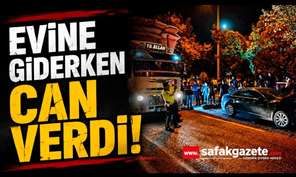 Yolun Karşısına Geçerken Ölüme Yakalandı!