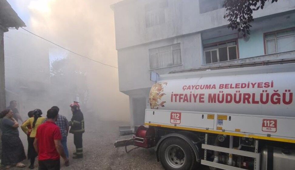 Heli̇mler Köyü Yangin 1