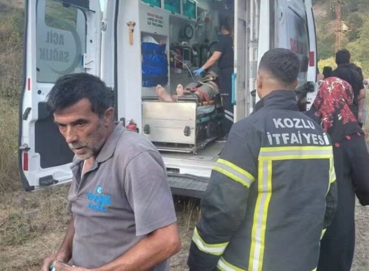 Pat Aracı Dereye Uçtu