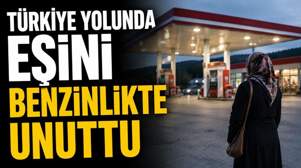 🚨Türkiye yolunda, Eşini Benzinlikte Unuttu! 🚗