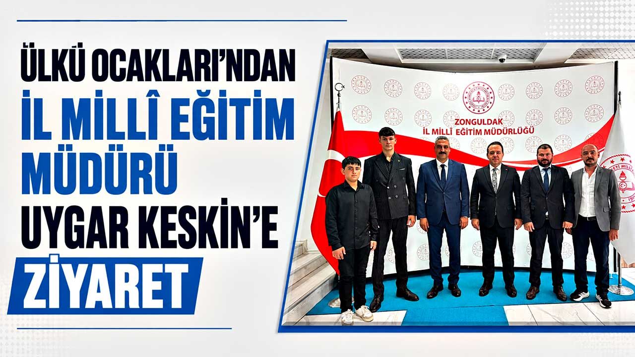 Ülkü Ocakları'ndan İl Millî Eğitim Müdürü Uygar Keskin’e Ziyaret (11)