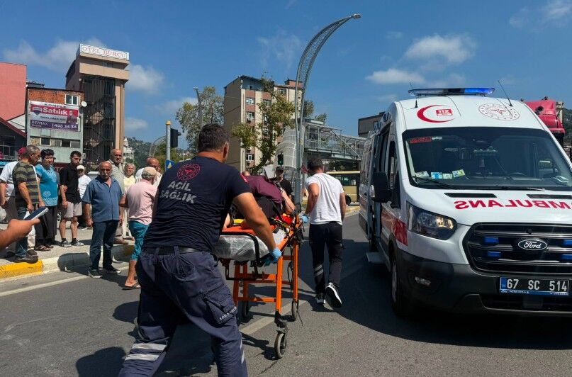 Zonguldakta Ölüm Yolunda Yine Kaza11