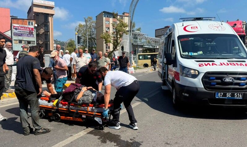 Zonguldakta Ölüm Yolunda Yine Kaza111