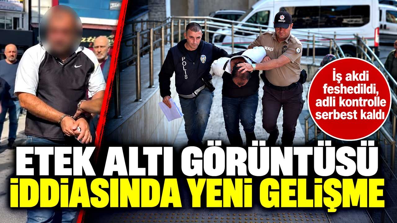 Taciz Skandalında Son Dakika: İşi Feshedildi, Adli Kontrolle Serbest Kaldı!