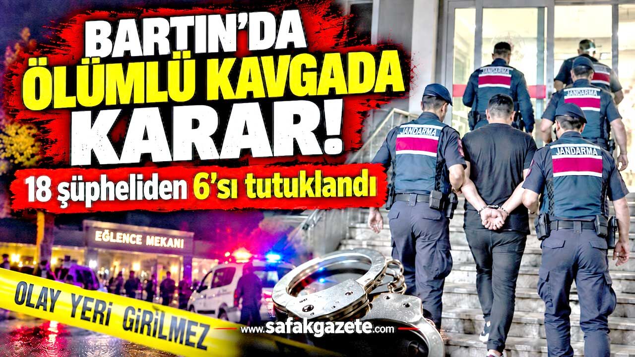 Bartın’daki ölümlü kavga soruşturmasında 6 tutuklama