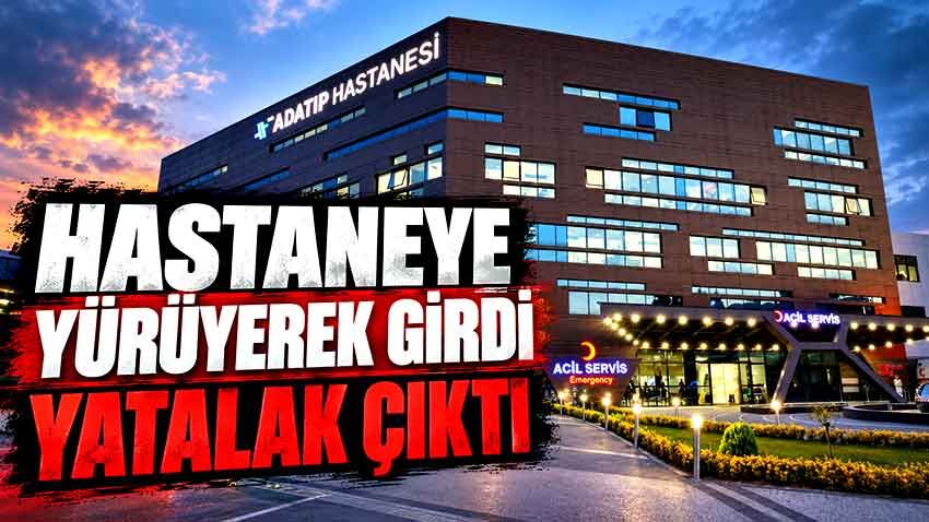 Yürüyerek girdiği hastaneden felç çıktığını iddia etti