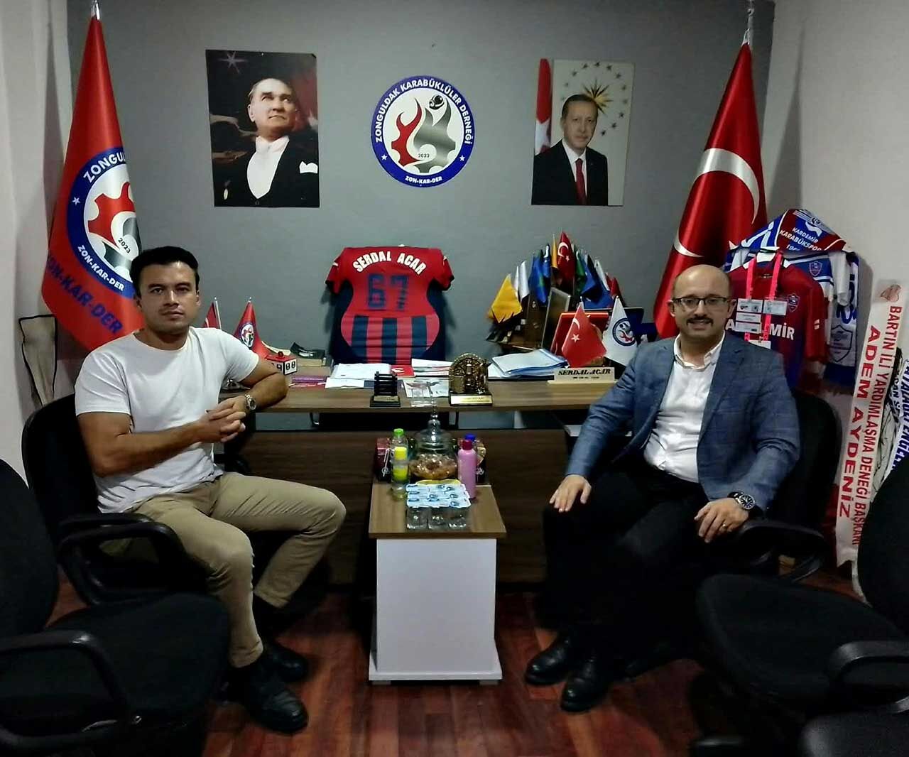 Dr. Hakan Kayış’tan Serdal Acar’a ziyaret
