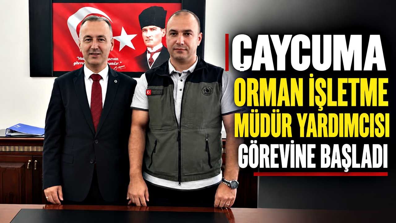 Selçuk Büyükyılmaz Çaycuma’da yeni görevine başladı