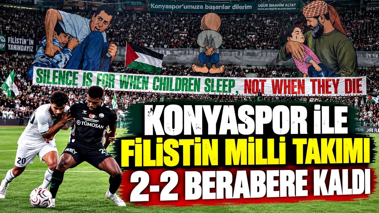Konya’daki özel maç 89.59’da sona erdi