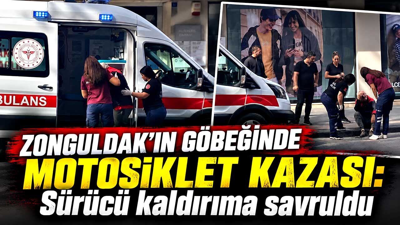 Gazipaşa Caddesi’nde motosiklet kazası: 1 yaralı