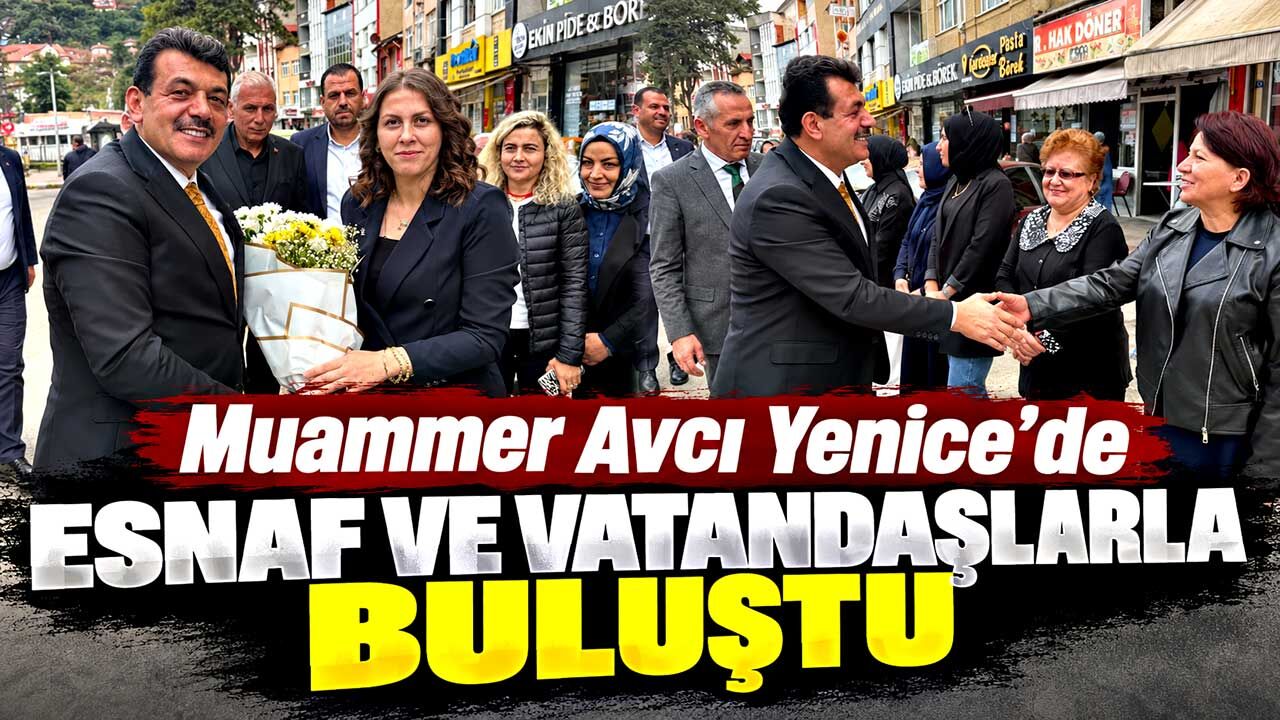 Muammer Avcı, Türkiye Yüzyılı Buluşmaları için Yenice’de