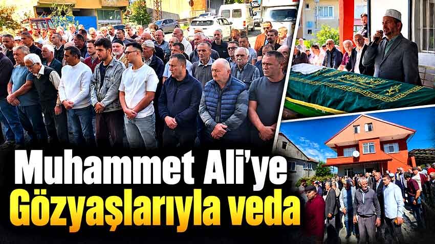 Çaycuma’da yürek yakan veda: Muhammet Ali toprağa verildi