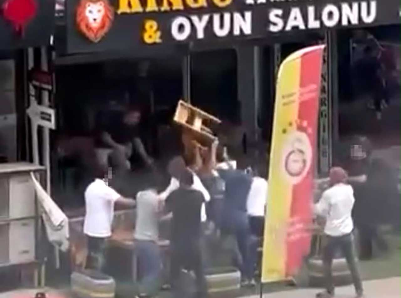 Oyun salonunda kavga: Sandalyeler havada uçuştu, 1 kişi yaralandı