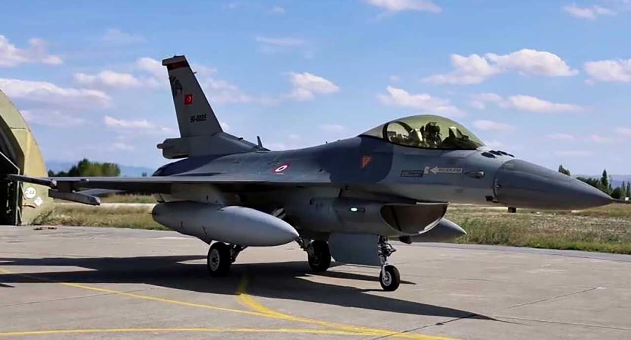 F-16'lar Amasya'dan Karadeniz'e havalandı