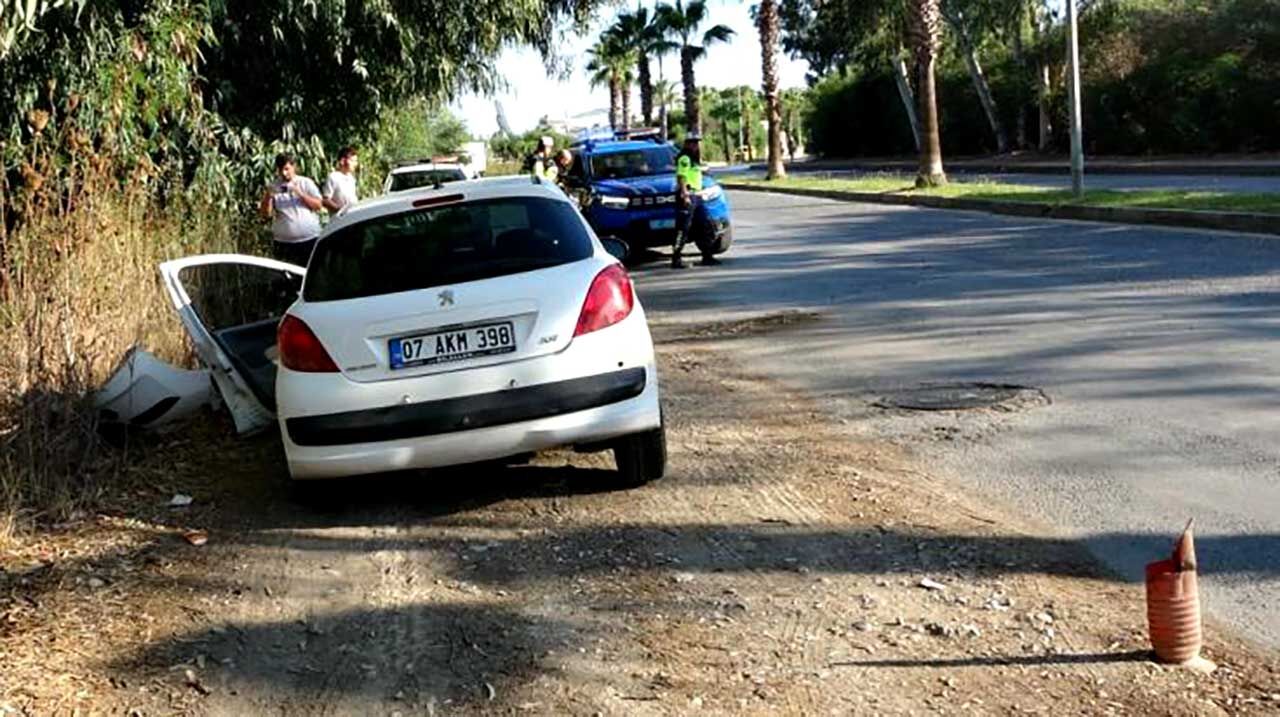 Aynı caddede birkaç dakika içinde 2 ayrı kaza