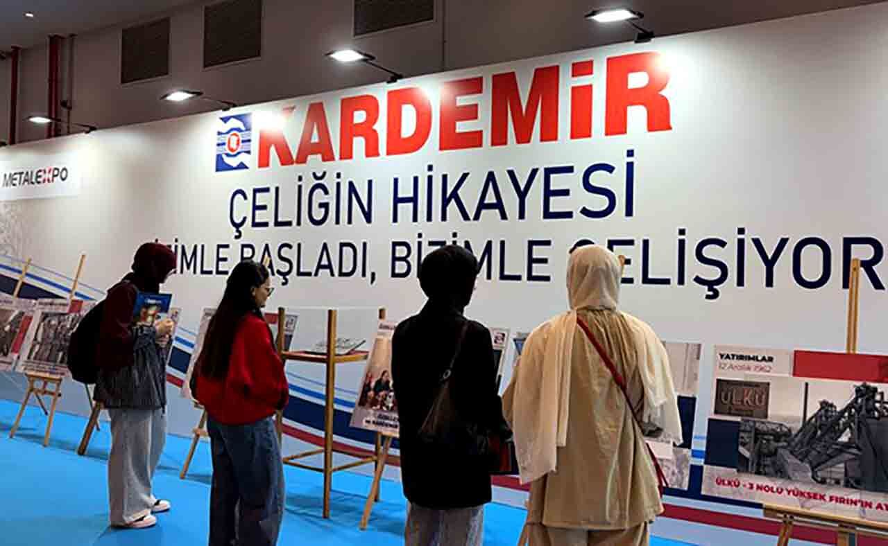 KARDEMİR, MetalExpo’da üretim gücü ve çeliğin hikayesini sergiledi