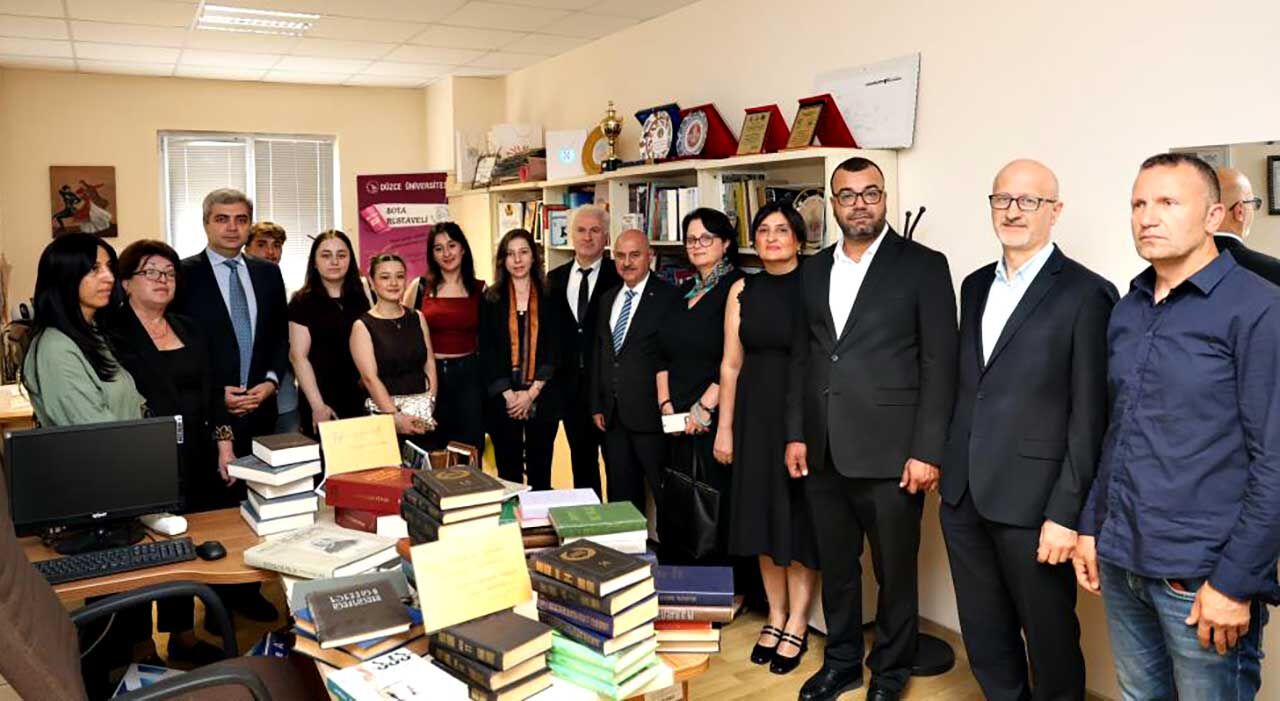 Düzce Üniversitesi ile Gürcistan arasında akademik iş birliği görüşüldü
