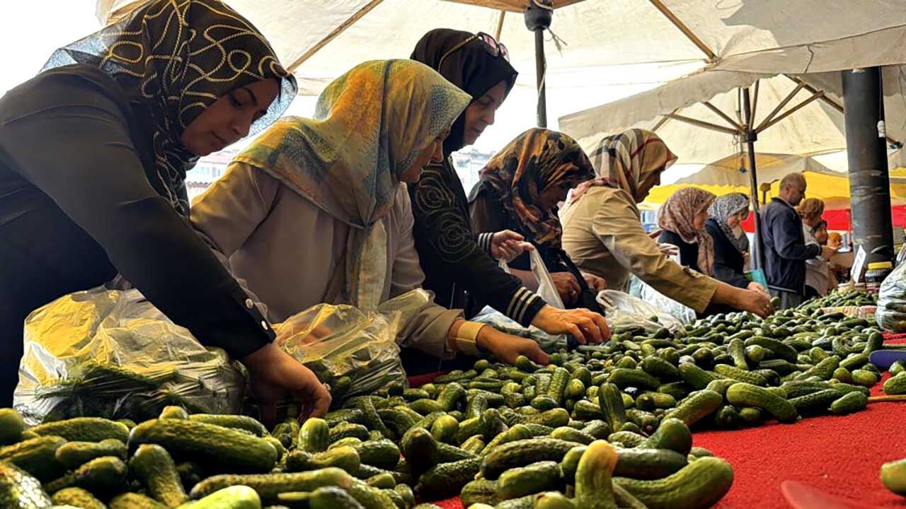 Bolu'da kışlık yiyecek telaşı