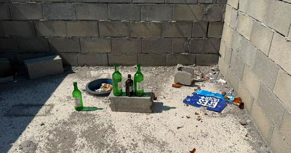 Alkol Alanların Mekanı Oldu