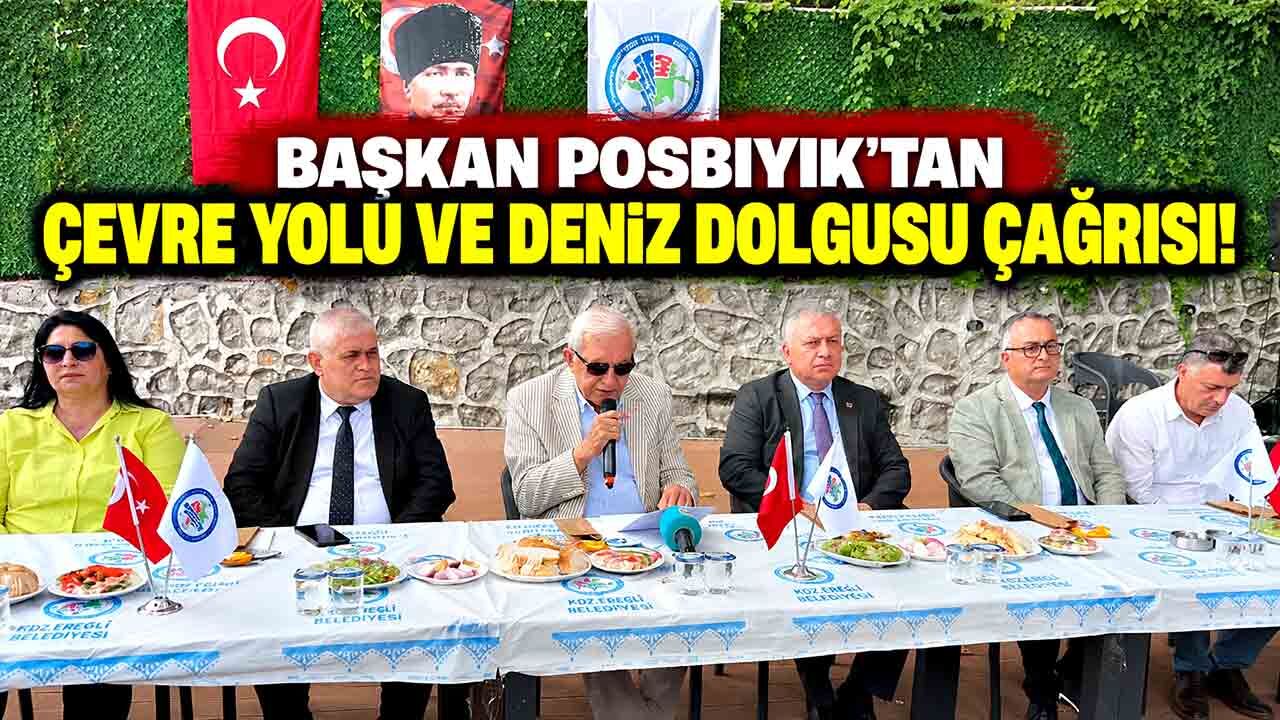 Ereğli’de Trafik Alarmı: Başkan Posbıyık’tan Çevre Yolu ve Deniz Dolgusu Çağrısı!