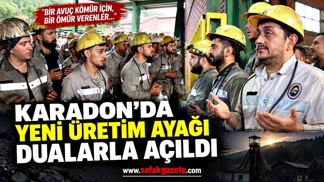 Karadon’da yeni üretim ayağı dualarla açıldı