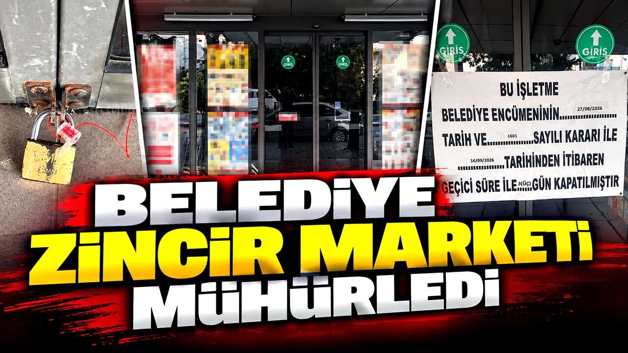 Tarihi geçmiş ürün satan zincir market şubesi mühürlendi