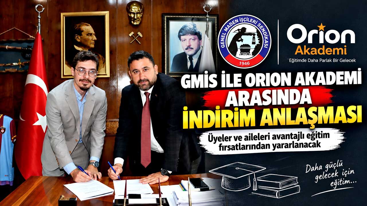 GMİS İle Orıon Akademi Arasında İndirim Anlaşması