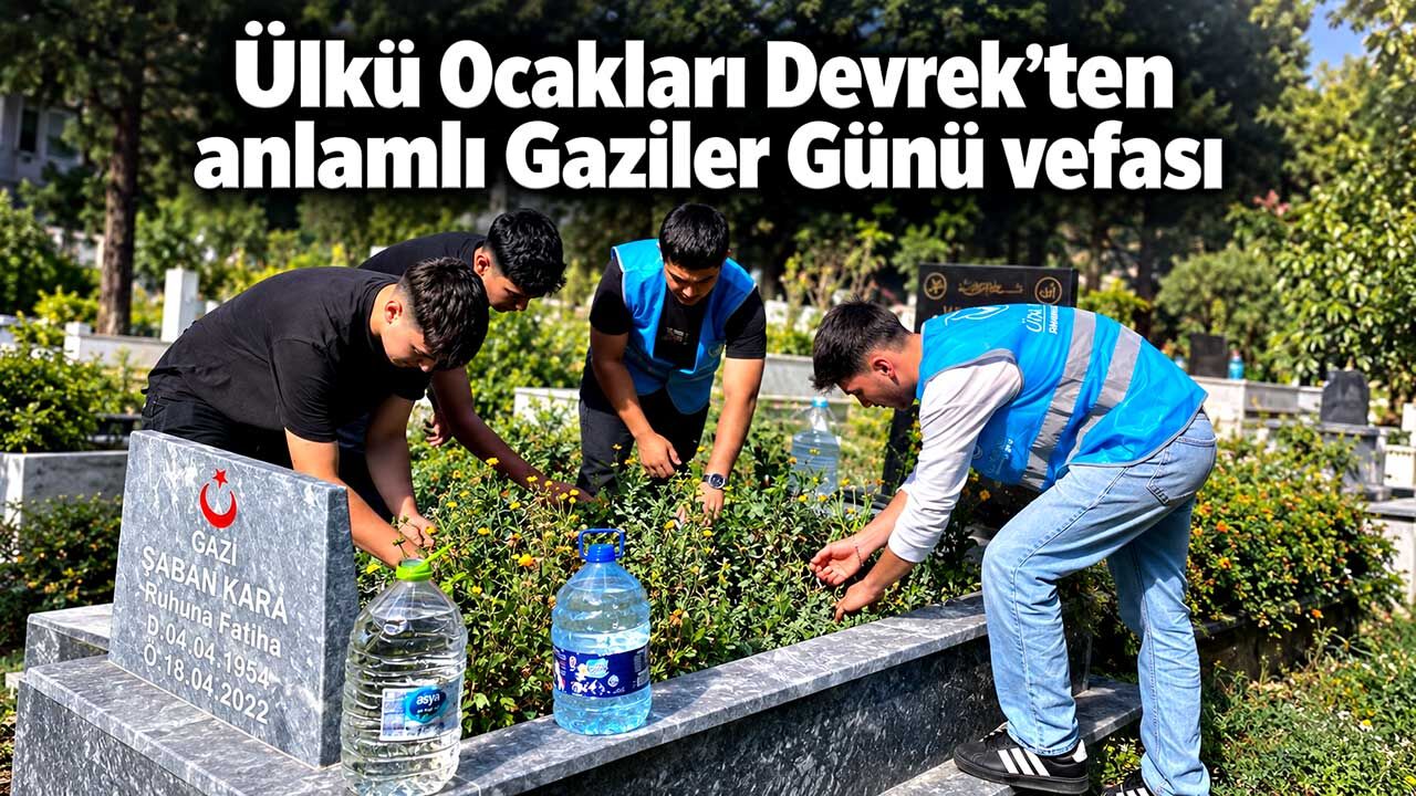 Ülkü Ocakları Devrek’ten Anlamlı Gaziler Günü Vefası