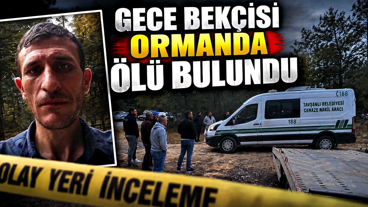 Gece bekçisi ormanda ölü bulundu
