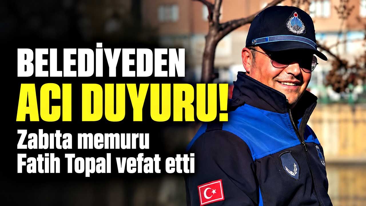 Kozlu Belediyesi yasa boğuldu: Zabıta memuru Fatih Topal hayatını kaybetti