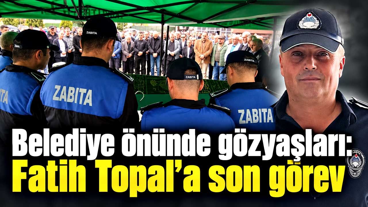 Belediye önünde gözyaşları: Fatih Topal’a son görev