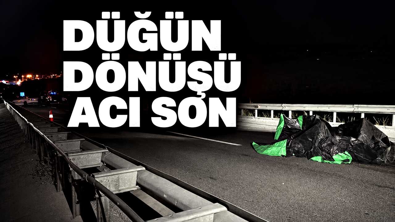 Düğünden dönerken aracın çarptığı adam öldü