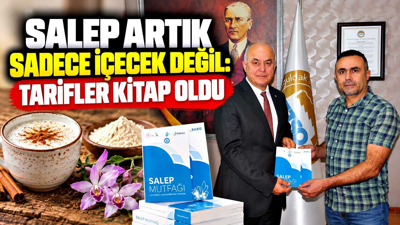 Salep artık sadece içecek değil: Tarifler kitap oldu