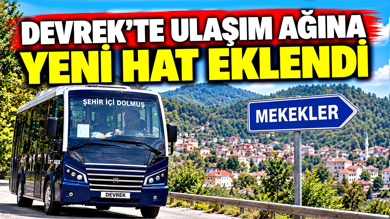 Devrek’te ulaşım ağına yeni hat eklendi