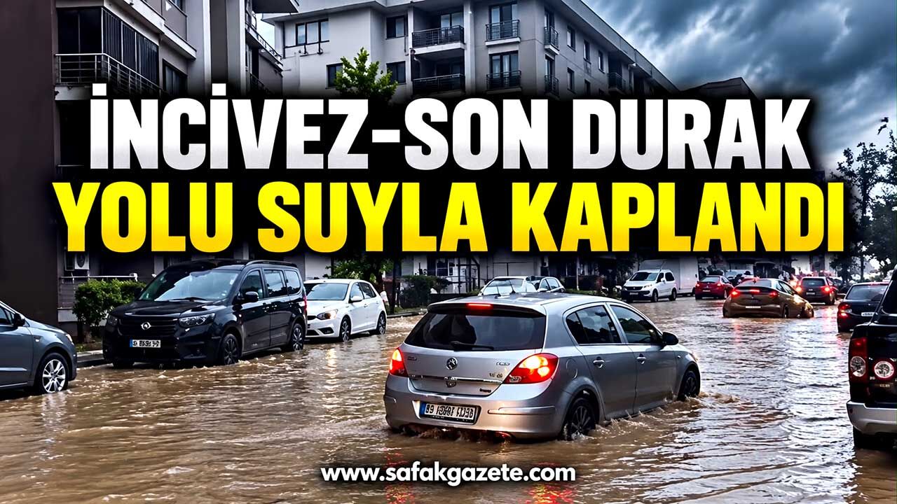 Zonguldak’ta sağanak çilesi: Yoğun yağış İncivez-Son Durak yolunu vurdu
