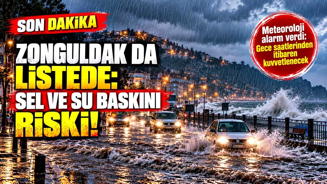 Meteoroloji alarm verdi: Gece saatlerinden itibaren kuvvetlenecek