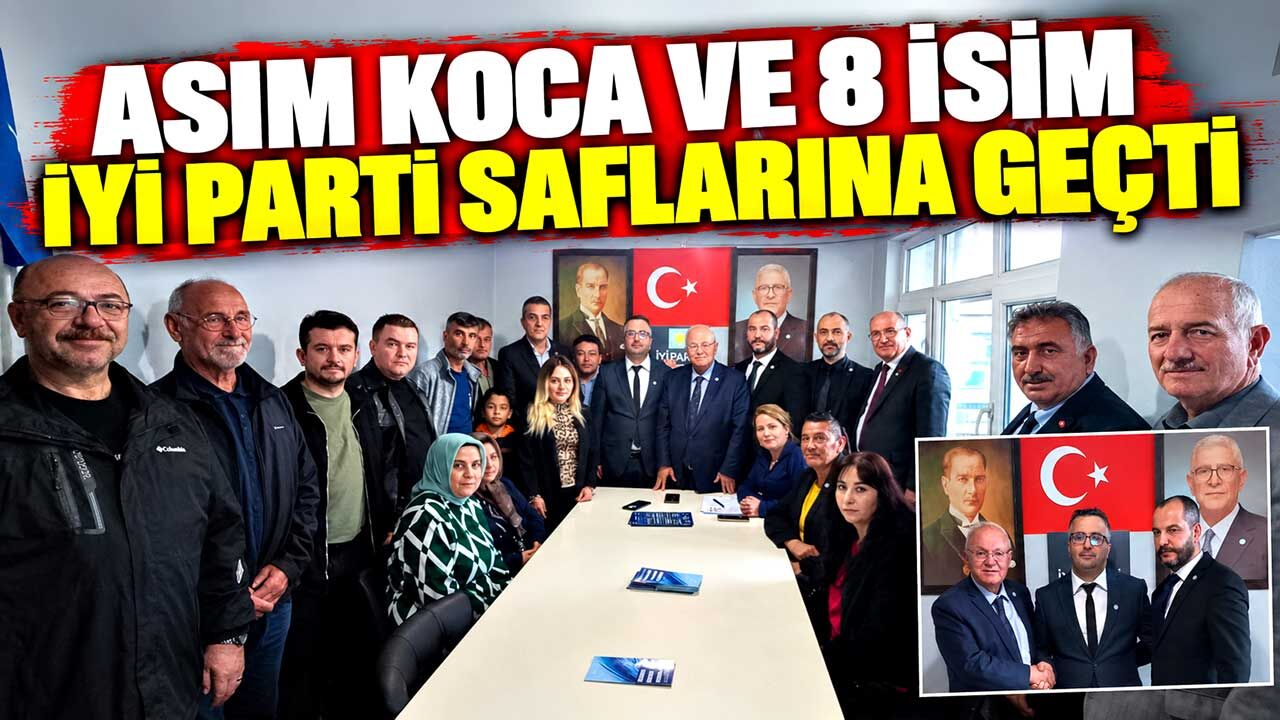 Gelecek Partisi’nden İYİ Parti’ye Kozlu’da toplu katılım