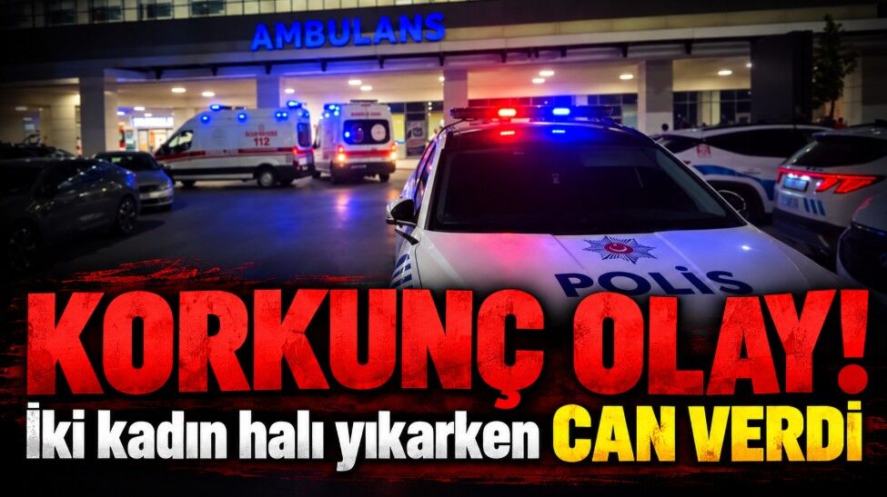 Halı yıkarken akıma kapılan 2 kadın öldü
