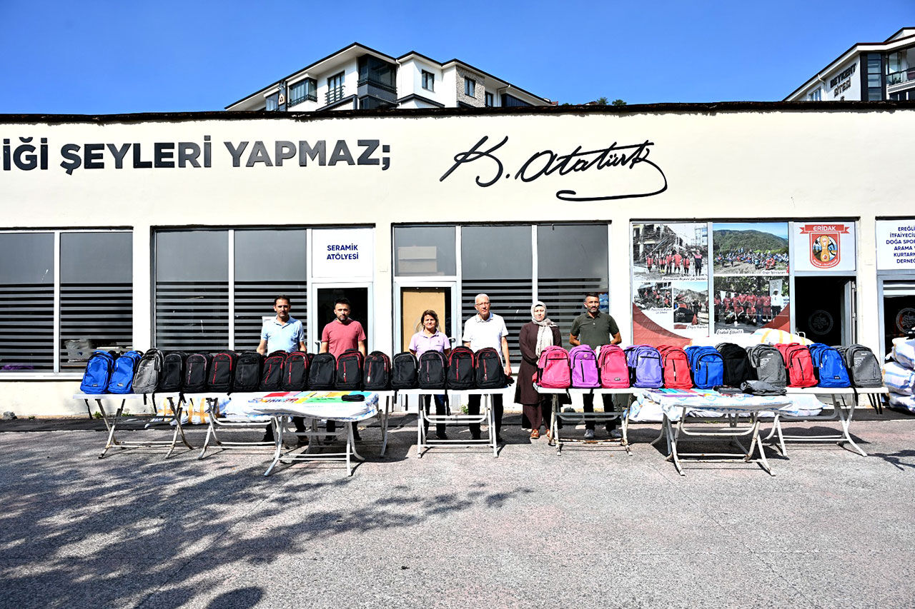 Kdz. Ereğli Belediyesi’nden bin öğrenciye kırtasiye desteği
