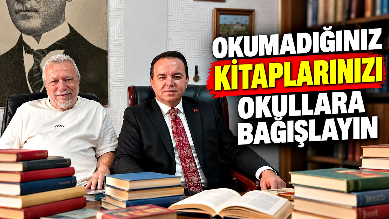 Okumadığınız kitaplarınızı okullara bağışlayın
