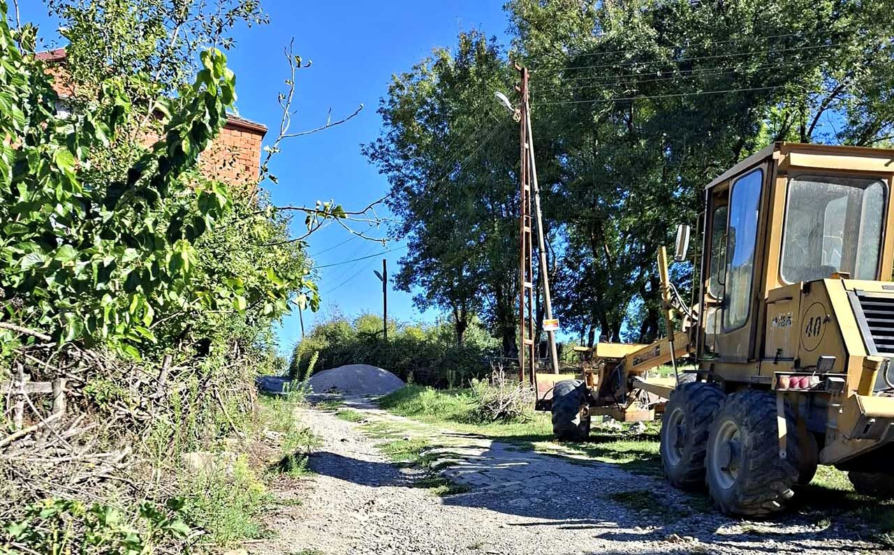 Nebioğlu’nda yollar ve altyapı aynı anda yenileniyor