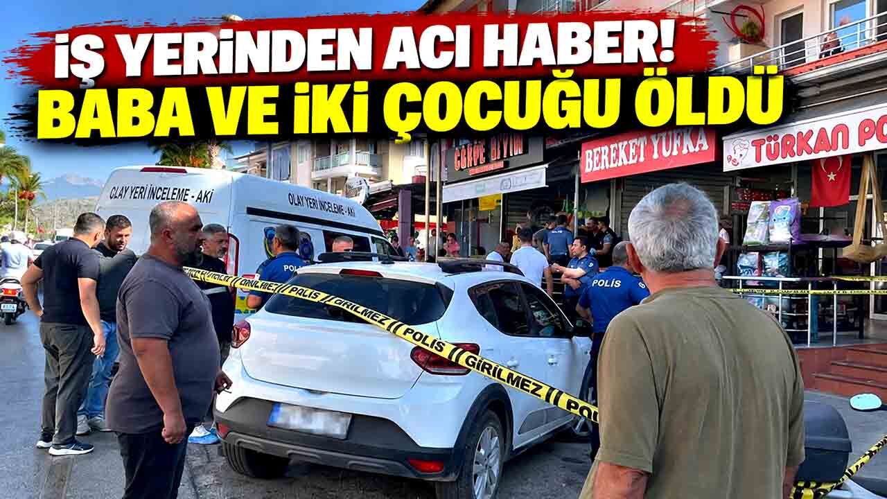 Aile faciası! Baba ve 2 çocuğu işyerinde ölü bulundu